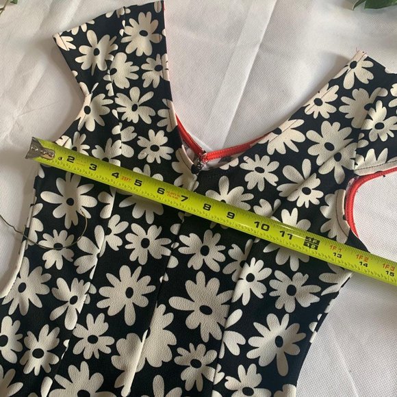 🌀 Black Bead Spandex Mini Dress - Picture 6 of 11